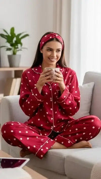 Thumbnail for Cherry 🍒 Polka Silk