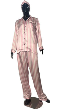 Thumbnail for Victoria's Pink ๐ธ Striped Poly Linen - ELORA OFFICIAL