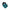 Black/Teal Silk Scrunchy Set - ELORA OFFICIAL