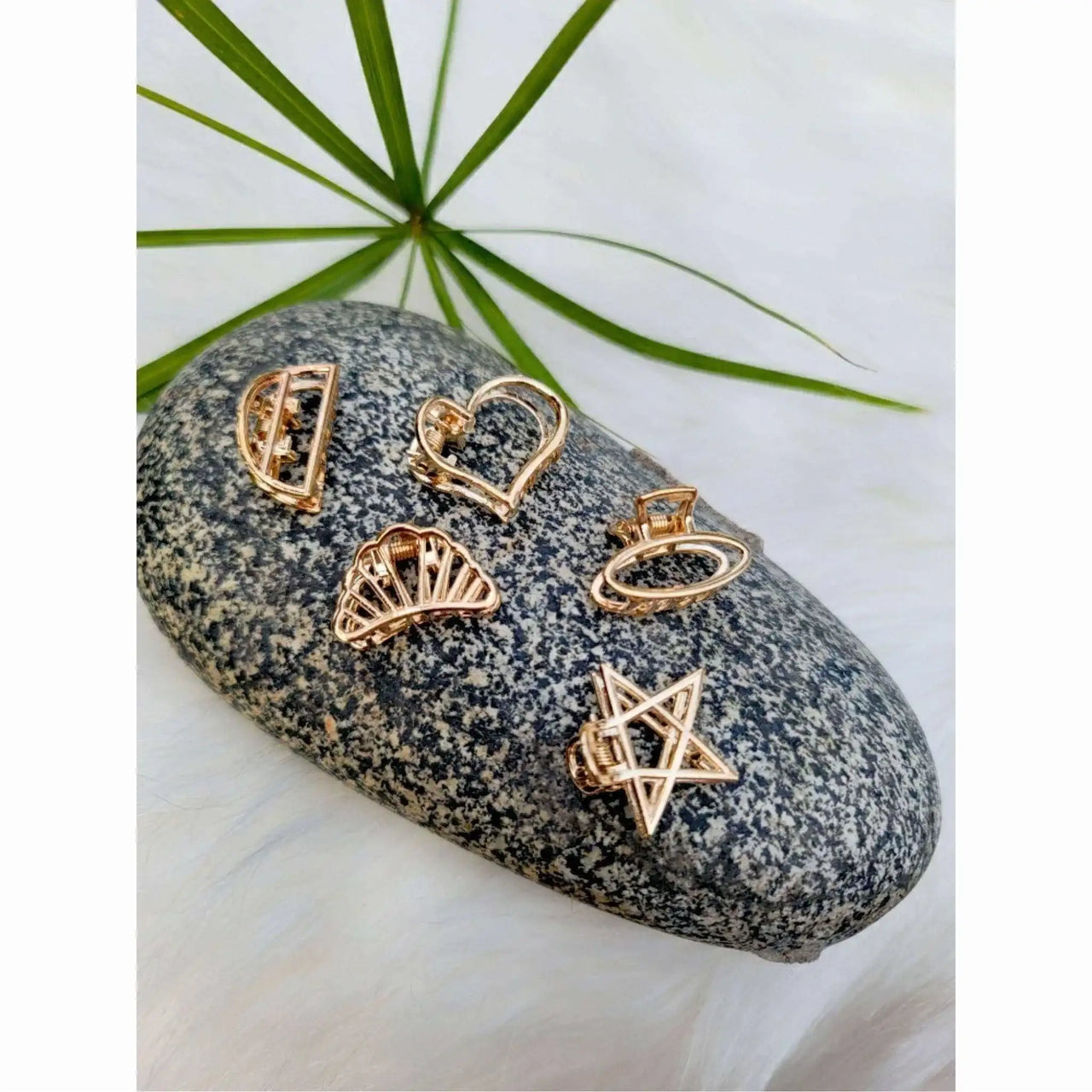 Mini Brass Hair Catchers Set - ELORA OFFICIAL
