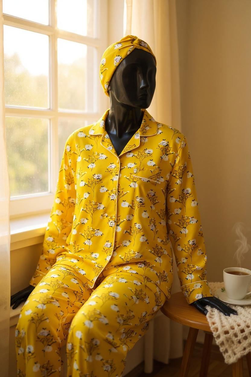 Lemon 🍋 Shower Linen