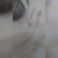 Rhinestone Decorative Bobby Hair Pins Square